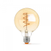 LED лампа VIDEX Filament G95FASD 5W E27 2200K дімерна бронза