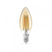 LED лампа TITANUM  Filament C37 4W E14 2200K бронза