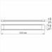 LED свiтильник лiнiйний TITANUM 36W 1.2М 6500K