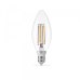 LED лампа TITANUM  Filament C37 4W E14 4100K
