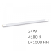 LED лампа VIDEX T8 24W 1.5M 4100K матова