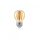 LED лампа TITANUM  Filament G45 4W E27 2200K бронза
