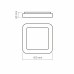 LED світильник VIDEX EDGE-SC-72W-WHITE (VLE-ESC-72W)