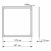 LED панель ART VIDEX 40W 5000K