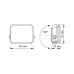LED прожектор VIDEX F3 20W 5000K 220V Black (VLE-F3-0205B)