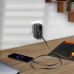 Мережевий адаптер VIDEX ONCORD з/з 1п 2.4A 2USB+USB-C Black