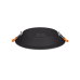 LED світильник Back вбудований круглий VIDEX 15W 5000K Black