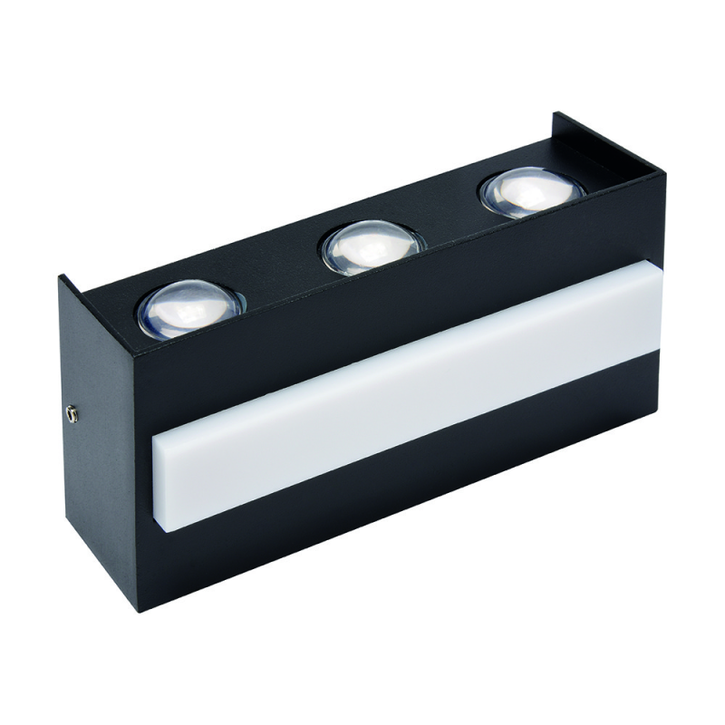 Світильник світлодіодний фасадний SMD LED “TWIST-12“ 12W настінний