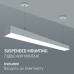 LED світильник лінійний VIDEX BN03 30W 0.6М 5000K 220V Black