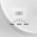 LED світильник настінний IP65 VIDEX WL03 18W 3000K-4000K-6500K Black