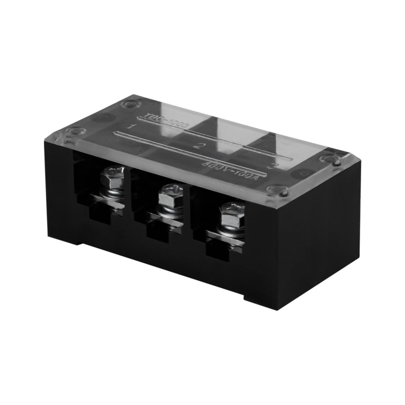 Клемна колодка FIXED TERMINAL-L1003 3Р 100А 2.5-10мм²/1/10 Клемна колодка FIXED TERMINAL-L1003 3Р 100А 2.5-10мм²/1/10