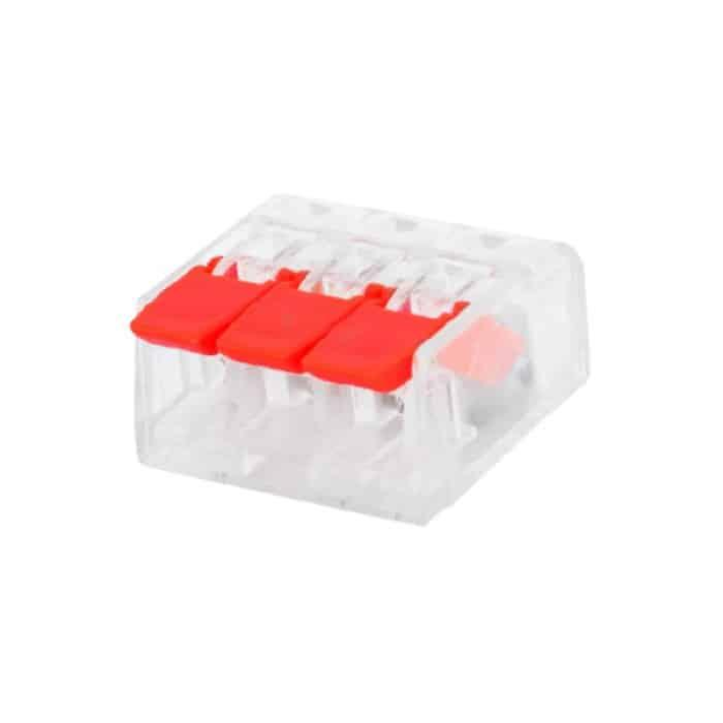 Клемник 3-х полюсний SLIM CONNECTOR-3 Клемник 3-х полюсний SLIM CONNECTOR-3