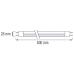Лампа Діодна трубка “LED TUBE - 60“ 9W 60cm T8 G13 4000К Лампа Діодна трубка “LED TUBE - 60“ 9W 60cm T8 G13 4000К