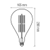 Світлодіодна лампа Filament TOLEDO 8W Е27 Янтар