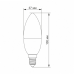 LED лампа VIDEX  C37e 3.5W E14 3000K
