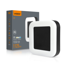 LED світильник ART IP65 квадратний VIDEX 15W 5000K Black