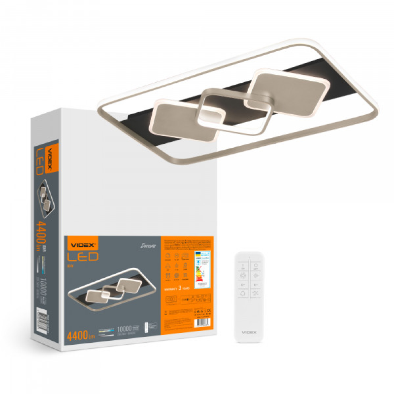 LED світильник функціональний VIDEX DECORA 80W VL-CLD-998-TT LED світильник функціональний VIDEX DECORA 80W VL-CLD-998-TT