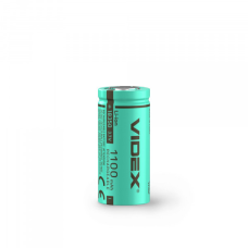 Акумулятор VIDEX Li-ion 18350 (без захисту) 1100mAh bulk/1шт
