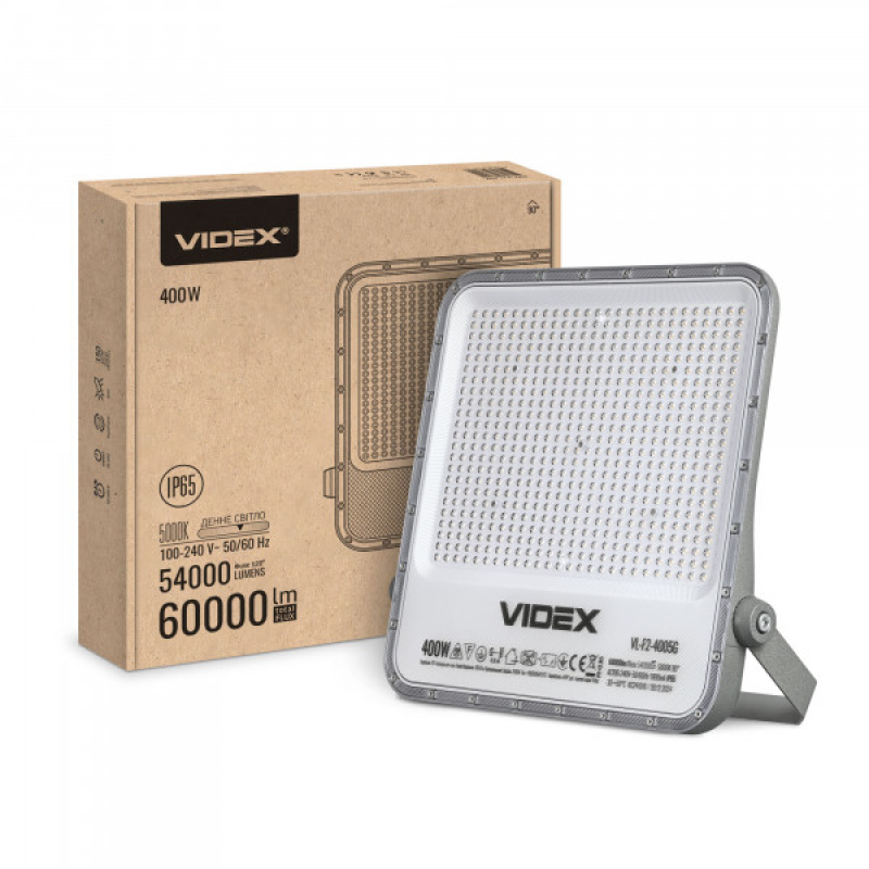 LED прожектор VIDEX PREMIUM F2 400W 5000K 220V